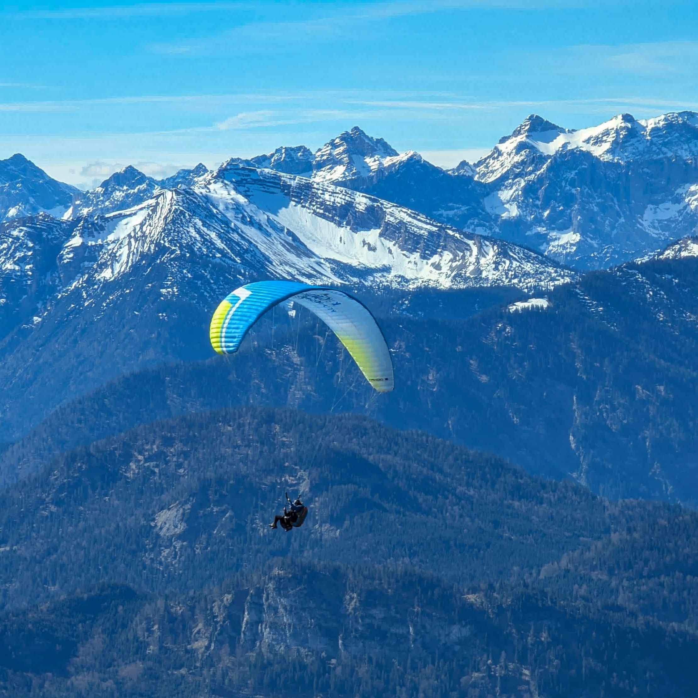 Tandem Paragliding Brauneck - Gleitschirmfliegen